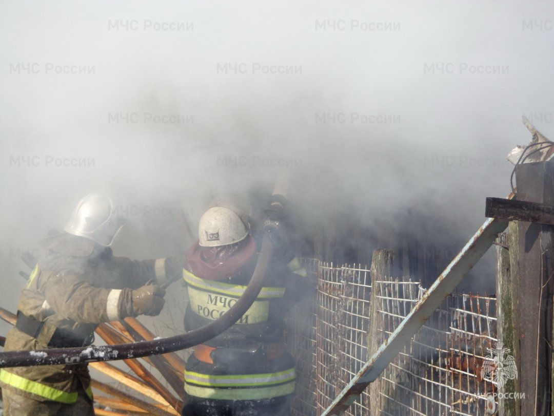Реагирование подразделений пожарной охраны на пожар в Мокроусовском муниципальном округе (итог)